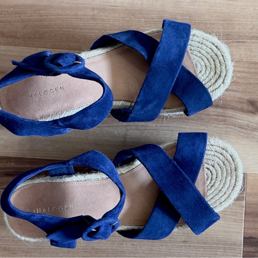 Halogen Navy Espadrille Sandals